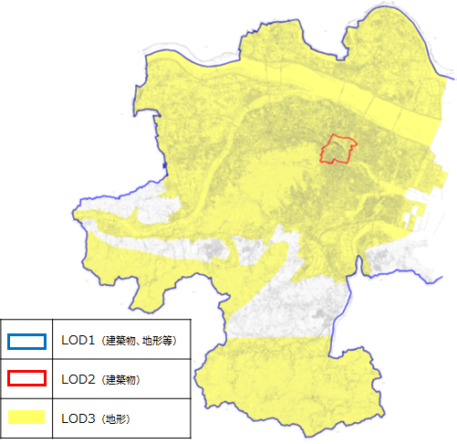 整備範囲図の画像